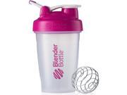 Blender Bottle Classic 20 oz. Shaker with Loop Top Clear Pink