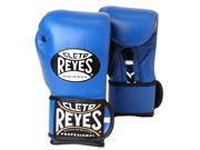 Cleto Reyes Lace Up Hook and Loop Hybrid Boxing Gloves XS Blue