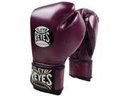 Cleto Reyes Lace Up Hook and Loop Hybrid Boxing Gloves Large Purple