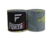 Forza MMA 180 Mexican Style Boxing Handwraps Factory Camo Green Blue