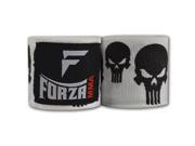 Forza MMA 180 Mexican Style Boxing Handwraps Skulls White