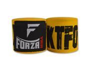 Forza MMA 180 Mexican Style Boxing Handwraps KTFO Yellow