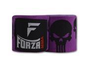 Forza MMA 180 Mexican Style Boxing Handwraps Skulls Purple