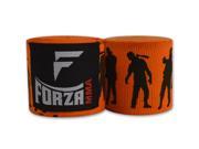 Forza MMA 180 Mexican Style Boxing Handwraps Zombie Orange