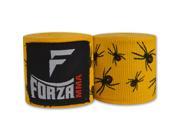 Forza MMA 180 Mexican Style Boxing Handwraps Spider Yellow