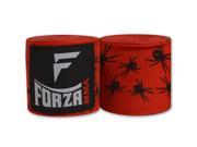 Forza MMA 180 Mexican Style Boxing Handwraps Spider Red
