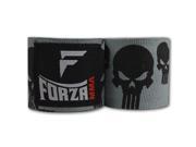 Forza MMA 180 Mexican Style Boxing Handwraps Skulls Gray
