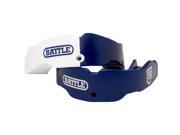 Battle Sports Science Adult Football Mouthguard 2 Pack with Straps Navy