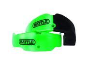 Battle Sports Science Adult Football Mouthguard 2 Pack with Straps Neon Green