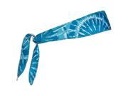 Halo Headband Tie Version I Sweatband Blue Tie Dye