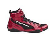 Rival Boxing Lo Top Guerrero Boots 6 Candy Apple Red Black