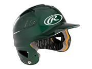 Rawlings Coolflo High Impact Batting Helmet Metallic Dark Green
