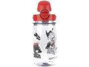 Nalgene Kids On the Fly Water Bottle 12 oz. Smash Clear Red