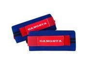 Sling Shot Gangsta Wraps Weightlifting Training Wrist Supports 20 Blue