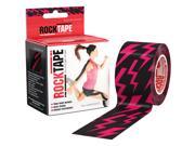 RockTape 2 Active Recovery Kinesiology Tape Pink Lightning