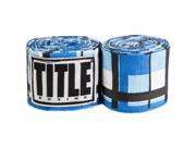Title Boxing 180 Select Semi Elastic Mexican Style Handwraps Blue Plaid