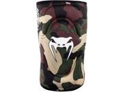 Venum Kontact Gel Shock System MMA Training Knee Pads Small Forest Camo