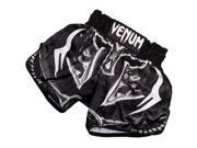 Venum Gladiator 3.0 Lightweight Muay Thai Shorts Medium Black White