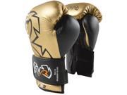 Rival RS11V Evolution Hook and Loop Sparring Boxing Gloves 18 oz. Gold