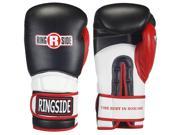 Ringside Pro Style IMF Tech Training Boxing Gloves 14 oz. Black White Red