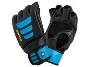Century Brave Open Palm MMA Training Bag Gloves L XL Black Blue