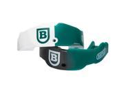 Battle Sports Science Adult Football Mouthguard 2 Pack with Straps Green