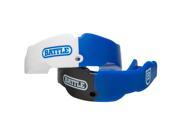 Battle Sports Science Adult Football Mouthguard 2 Pack with Straps Blue