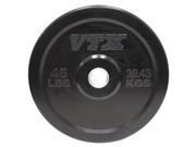 VTX by Troy Barbell 45 lb. Rubber Bumper Plate