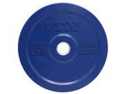 VTX by Troy Barbell 35 lb. Rubber Bumper Plate Blue
