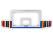 First Team TuffGuard 72 Competition Basketball Backbo... Padding Colors Black