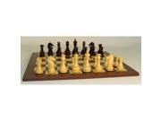 WorldWise Chess Set with Rosewood Maple Board 40RLOT DR