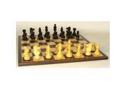 WorldWise Wooden Chess Set with Ebony Maple Board and Boxwood Knight