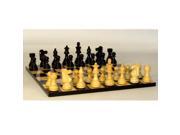 WorldWise Wooden Chess Set with Basic Black Maple Board 14