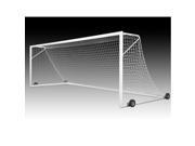 Soccer Goal with Wheels by Alumagoal European Club 8 x 24