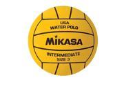 Water Polo Ball by Mikasa Sports Size 3 Yellow Varsity Series