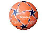 Soccer Ball by Mikasa Sports Elstar Size 3 Orange White Blue