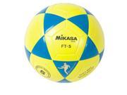 Soccer Ball by Mikasa Sports Goal Master Size 5 Blue Yellow