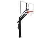 First Team Titan Arena In Ground Basketball Hoop with 72 Inch Glass Backboard