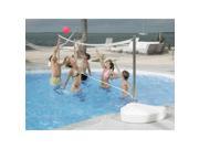 Dunnrite Stainless Steel WaterVolly Portable Swimming Pool Volleyball Set