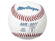 MacGregor Level 5 Safe Soft Baseball 1 Dozen