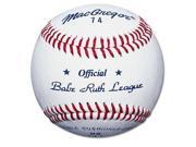 MacGregor Official Babe Ruth Baseballs 74 One Dozen