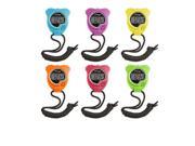 Stopwatch by Champion Sports Set of 6 Neon Colors