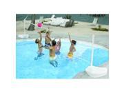 Dunnrite WaterVolly Portable Swimming Pool Volleyball Set