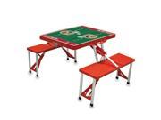 San Francisco 49ers Red Folding Picnic Table