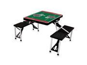 Tampa Bay Buccaneers Black Folding Picnic Table