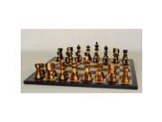 WorldWise Chess Set with Birdseye Maple Board 37SI BBM