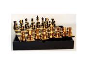 WorldWise Chess Set Maple Board with Storage 37SI BCT