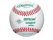 Diamond Basebals DOL A Official League l One Dozen