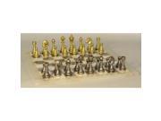 Ital Fama Scali Chess Set with Alabaster Board 70M MGY