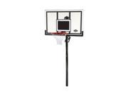 Lifetime 71525 In Ground Basketball Hoop with 54 Shatter Guard Backboard